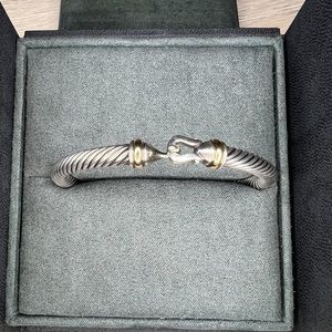 David Yurman Buckle Classic Cable Bracelet